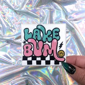 Lake Bum Iron On Patch