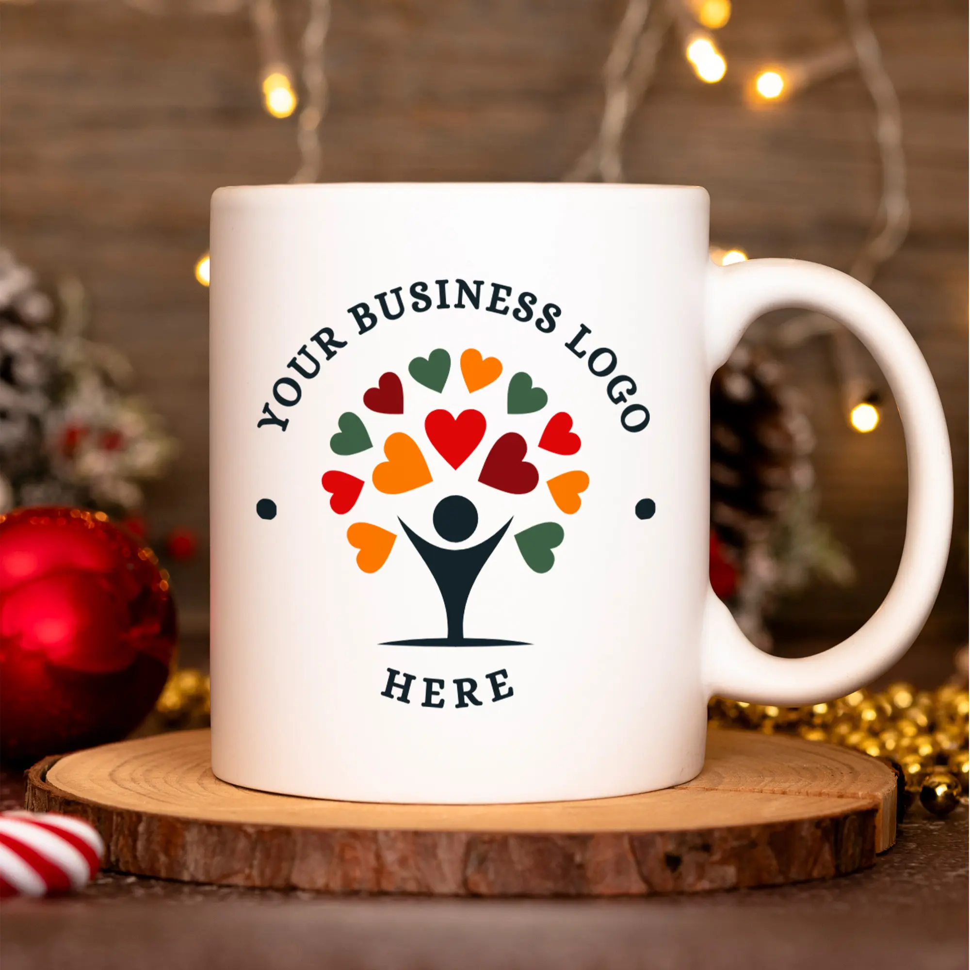 Custom Business Logo Mug, Personalized Company Branding Gift, Personalized Company Coffee Mug, Custom Logo Cup for Staff & Clients Your Business Logo Here Mug, Corporate Gift Idea, Branded Coffee Cup, Add Your Business Logo