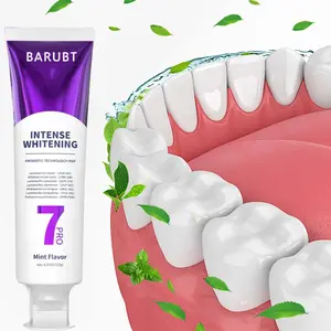 【BARUBT】New 7-Pro Intensive Toothpaste | Upgraded Purple Formula with 7 Probiotics | Deep Enamel Repair & Long-Lasting Freshness | Probiotic Oral Care