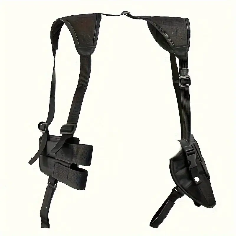 Men's Adjustable Chest Strap Tactical Sports Vest - Vertical Holster Harness, Solid Shoulder Straps, Tactical Holders, Gear & Versatile Concealment for Climbing, Outdoor Activities, Adjustable Chest Strap Men's Sports Vest, Chest Strap Men's Sports Vest