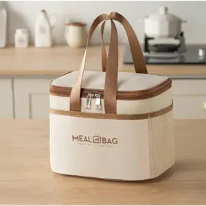 Premium Insulated Lunch Bag for Men & Women | Reusable Thermal Cooler Tote Box with Leakproof Liner for Office, School & Picnic summervibes