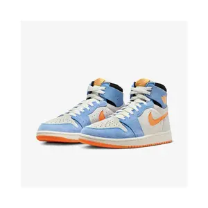 Jordan 1 High Zoom Air CMFT 2 Royal Pulse Alpha Orange Men's DV1307-184 New