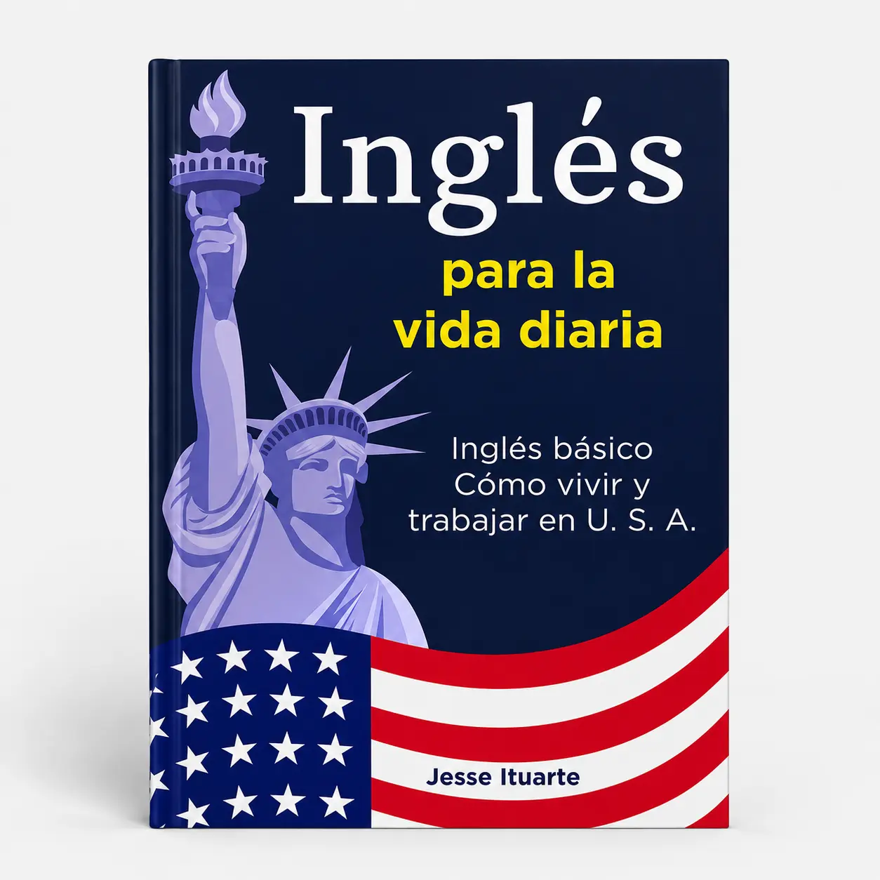 Spanish Edition Daily Life English Reading Textbook, Educational Book for Language Learning