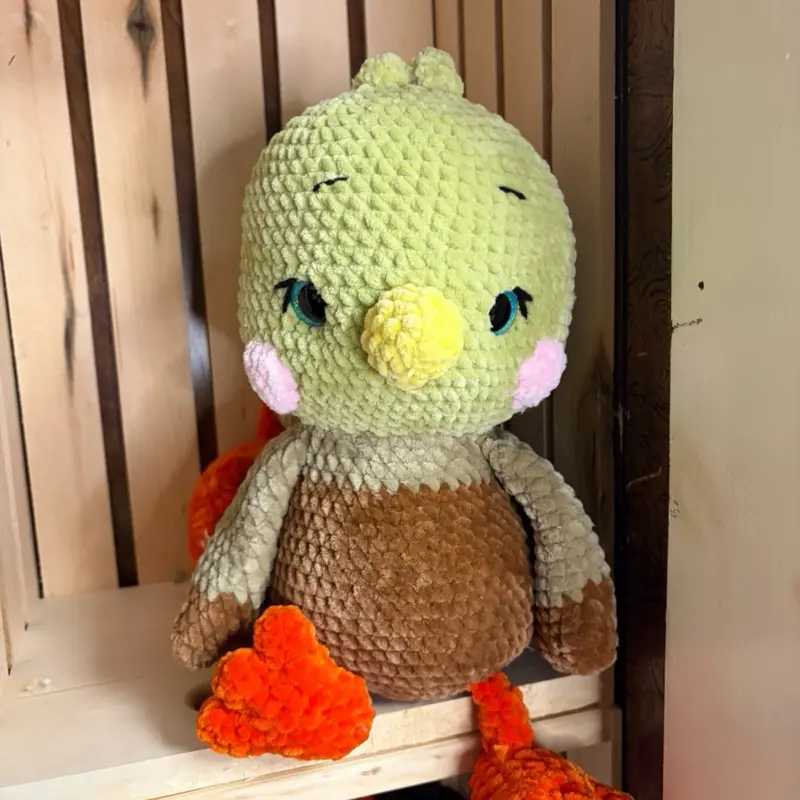 Pip the giant duck plushie