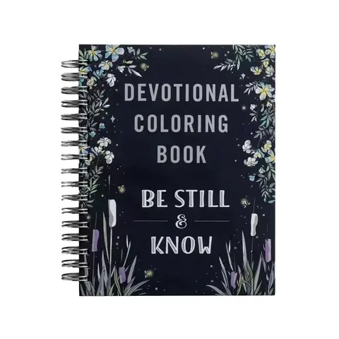 Spiritual Coloring Book Spiral Bound, Slow Down, Rest & Reflect, Soulful Illustrations, Inspirational Messages, Relaxing Activity, Doodle Books