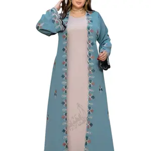 Muslim Women's Abaya Dress for Daily Wear, Comfortable Fit, Elegant Design, Available in Various Colors