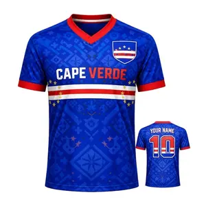CAPE VERDE Soccer Jersey 2026 ''Custom Name'' Number, CZECHIA National Team all Shirt, Custom CAPE VERDE Football Apparel, Unisex Sak Pase Supporter Tee, Citadelle Laferriere Blokecore Jersey, CAPE VERDE Soccer Fan Graphic Tee