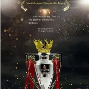 2026 New Premier League Trophy, Football Resin Award, Soccer Trophy, Uefa Champions League Prize, High-Quality Collectible Item, Perfect Gift for Fans