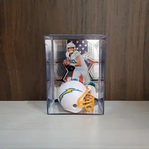 Justin Herbert Mini Football Helmet Sports Box