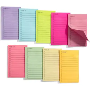 -  Sticky Notes, 3"x5", 360 Sheets, Assorted Colors,  Notepad, Lined Sticky Notes, Stocky Notes for  Journaling