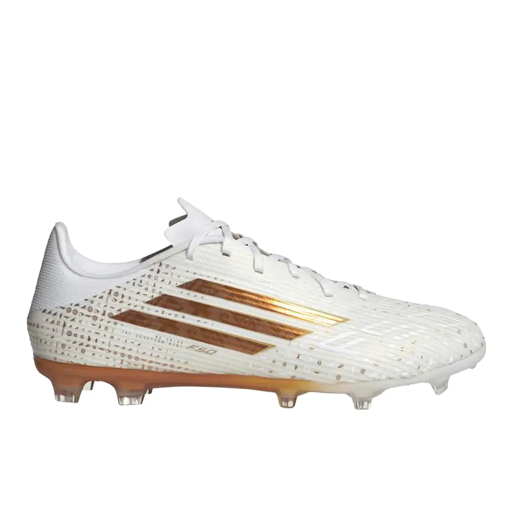 adidas Mens F50 League Firm Ground Multi Ground Soccer Cleats  - White