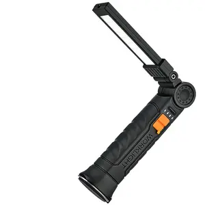 Rechargeable LED Work Light with Magnetic Base & Hanging Hook – Perfect Handy Tool Gift for DIY & Repairs