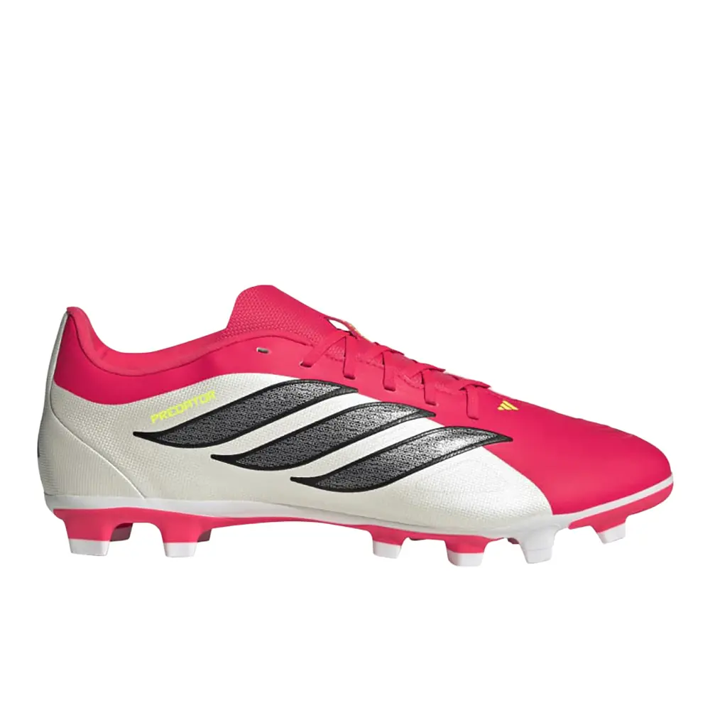 adidas Mens Predator Club Firm GroundMulti Ground Soccer Cleats - Pink, White adidas Mens Predator Club Firm GroundMulti Ground Soccer Cleats - Pink, White