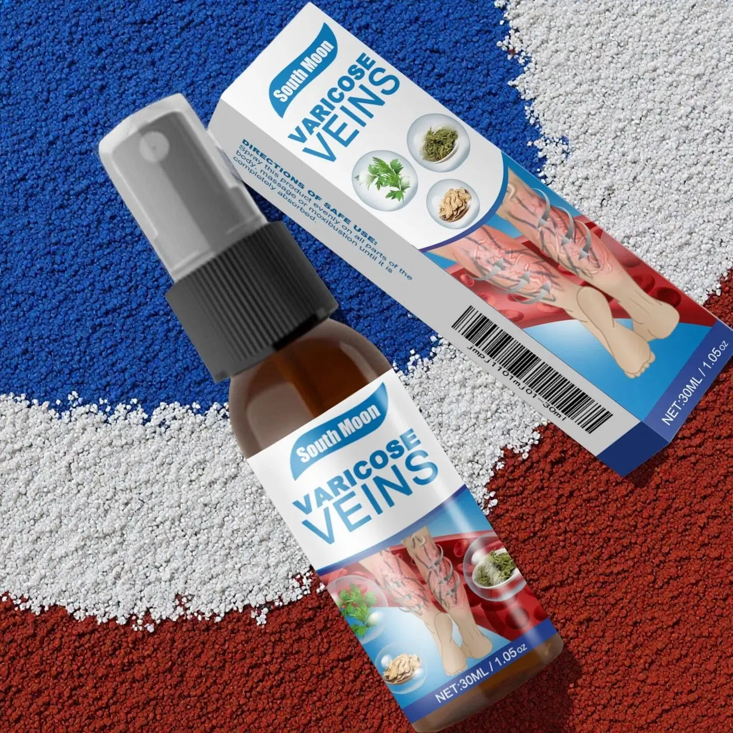 Varicose Veins Serum, Leg Care Serum, Leg Massage Serum, Body Care Product for Women & Men, Hydrating Moisturizing Body Care Moisturizers, Gentle Nourishing Smooth