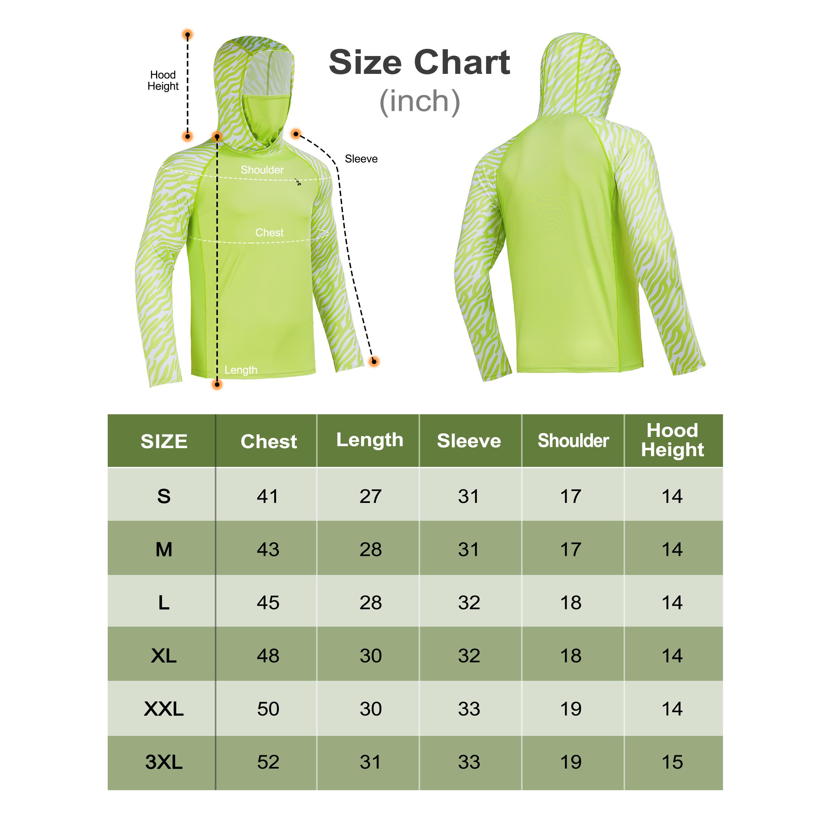 RODEEL 915 Sun Hoodie Shirts w/ Mask Neck Gaiter Men UPF 50+ UV Protection Long Sleeve Lightweight Quick Dry Moisture Wicking Breathable Cooling Activewear for Outdoor Sport Gym Fishing Roofing Landscaping Construction Gardening, Holiday Gift