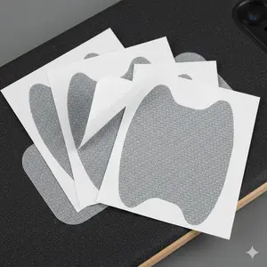 Carbon Fiber Door Handle Protector Set of 4, Car Accessories, Universal Anti-Scratch Vinyl Wrap for Cars, Trucks & SUVs. Durable Exterior Protective Film, Easy Installation, Waterproof & Abrasion Resistant.