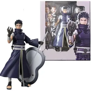 New Naruto Figure S.H.Figuarts Shf Shippuden Uchiha Obito Action Figure Ko Model Toy Collection Gift In stock