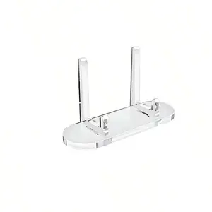 Transparent Vinyl Display Stand, Collectible Badge Holder, Coin Rack, Pendant Showcase, Merchandise and Medal Stand, Phone Stand