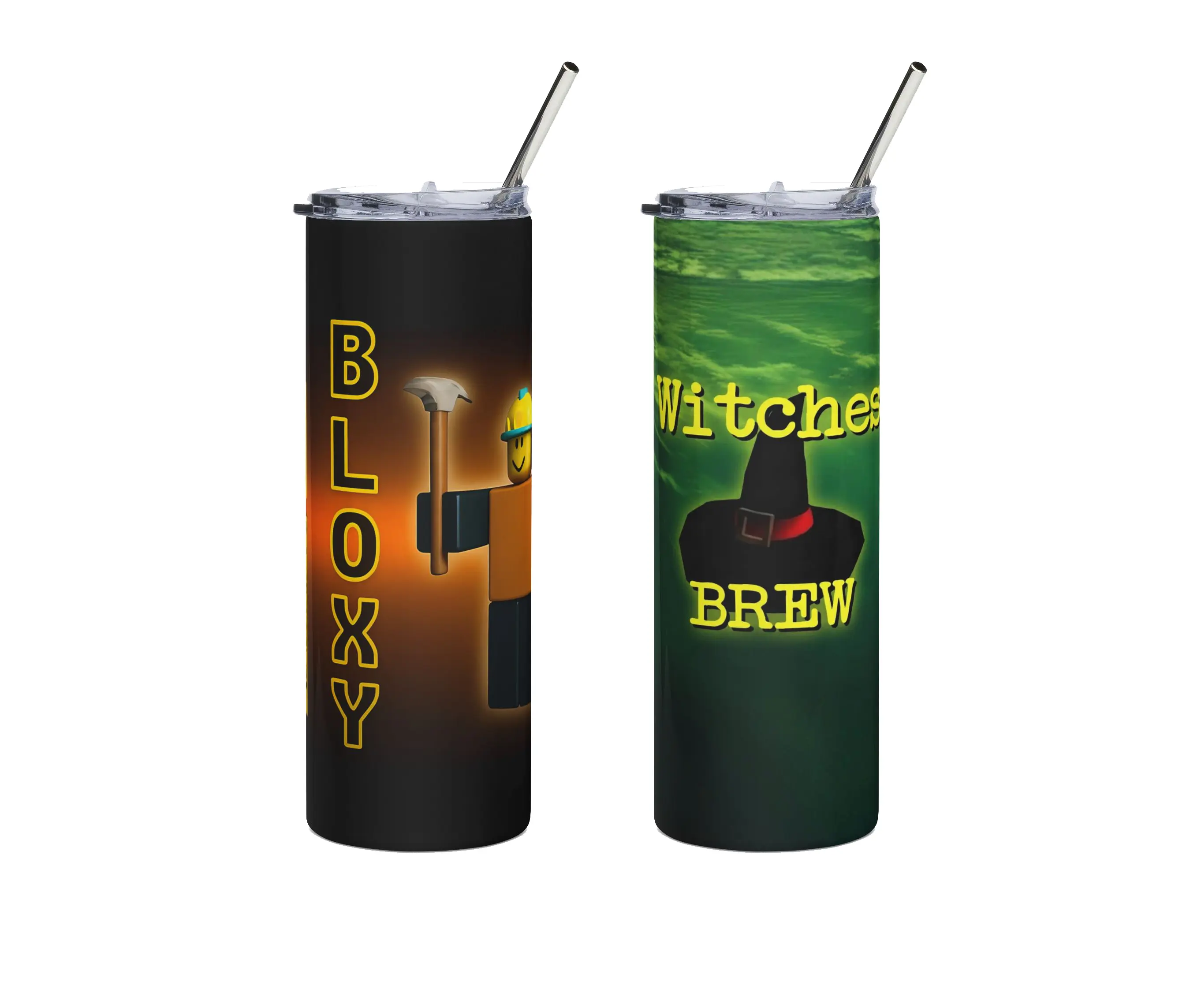 Roblox Bloxy Cola Tumbler – 20oz Stainless Steel Tumbler Cup, insulated for hot & cold drinks, Pefect Xmas gift for Roblox fans