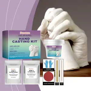 Handmade Casting Kit | Adult Couple Handmade Styling Kit | Romantic Sculpture Mold Craft Kit (with Gloves), Home Handmade Casting Kit, Handmade Mold Casting Kit, Suitable For Couples Of Men, Boyfriends, And Girlfriends