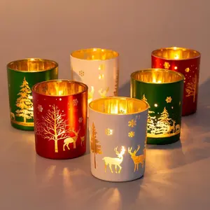 6pcs Classic Vintage Candle Holders – Perfect for Party Decor, Gifts & Festive Holidays (Thanksgiving, Halloween, Christmas, Easter, Mother’s Day)