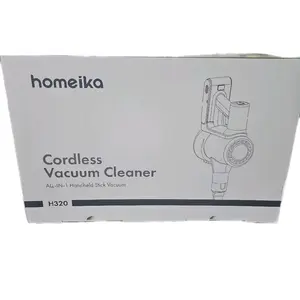 Homeika Cordless Vacuum Cleaner H320 Lightweight Handheld All-in-1 Stick Vacuum with Easy-to-Use Swivel Head Design & Convenient Wall Charging Option