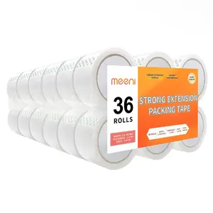 36 Rolls of Heavy Duty Packing Tape, 2 mil, 2 inch x 110 Yards, Total 660 Yards, Clear, Ultra Strong, Refill for Packaging and Shipping