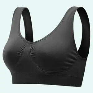 3 Pack Sport Bras For Women Seamless Wire free Bra Light Support Tank Tops For Fitness Workout Sports Yoga Sleep Wearing ultra comfy