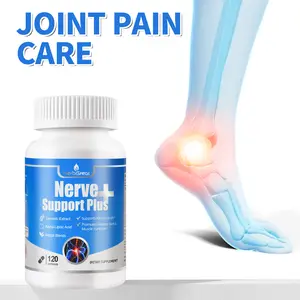 HerbGreat Nerve Support Plus – Sciatica, Neuropathy & Nerve Pain Relief Supplement with Turmeric, B Vitamins, Alpha-Lipoic Acid & Acetyl-L-Carnitine – 120 Capsules – Natural Support for Tingling, Numbness, Burning Feet & Joint Pain – Made in USA