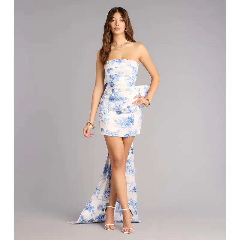 fabulady mini dress with bow - TikTok Shop
