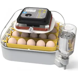 20 Egg Incubator with Humidity Display, Egg Candler, Automatic Egg Turner, for Hatching Chickens