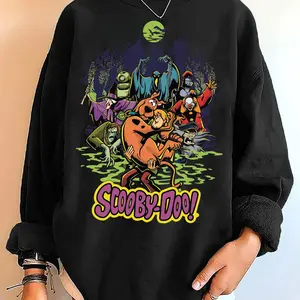 Vintage Scooby Shirt, 90s Halloween Movie T-Shirt, Retro Halloween Sweatshirt, Scooby Halloween Sweater-Shirt, Vintage Halloween Movie Character, Vintage Halloween