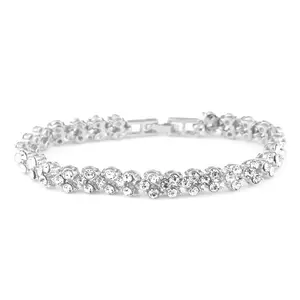 Silver CZ Tennis Bracelet | Tarnish Free Hypoallergenic - Perfect for Wedding, Bridesmaid & Daily Wear