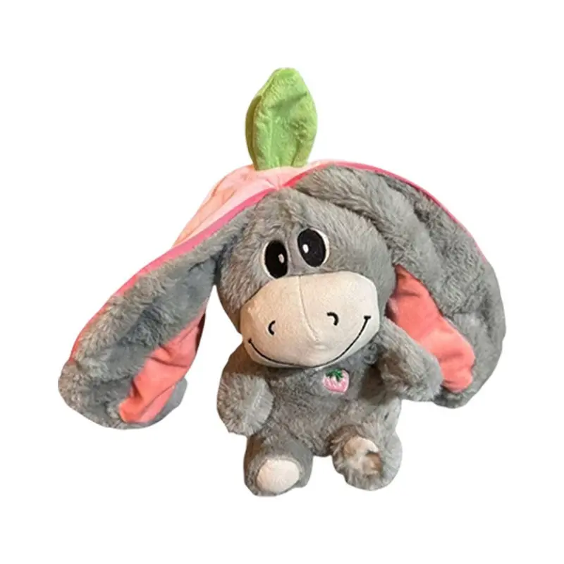 Breathing Strawberry Donkey 28cm
