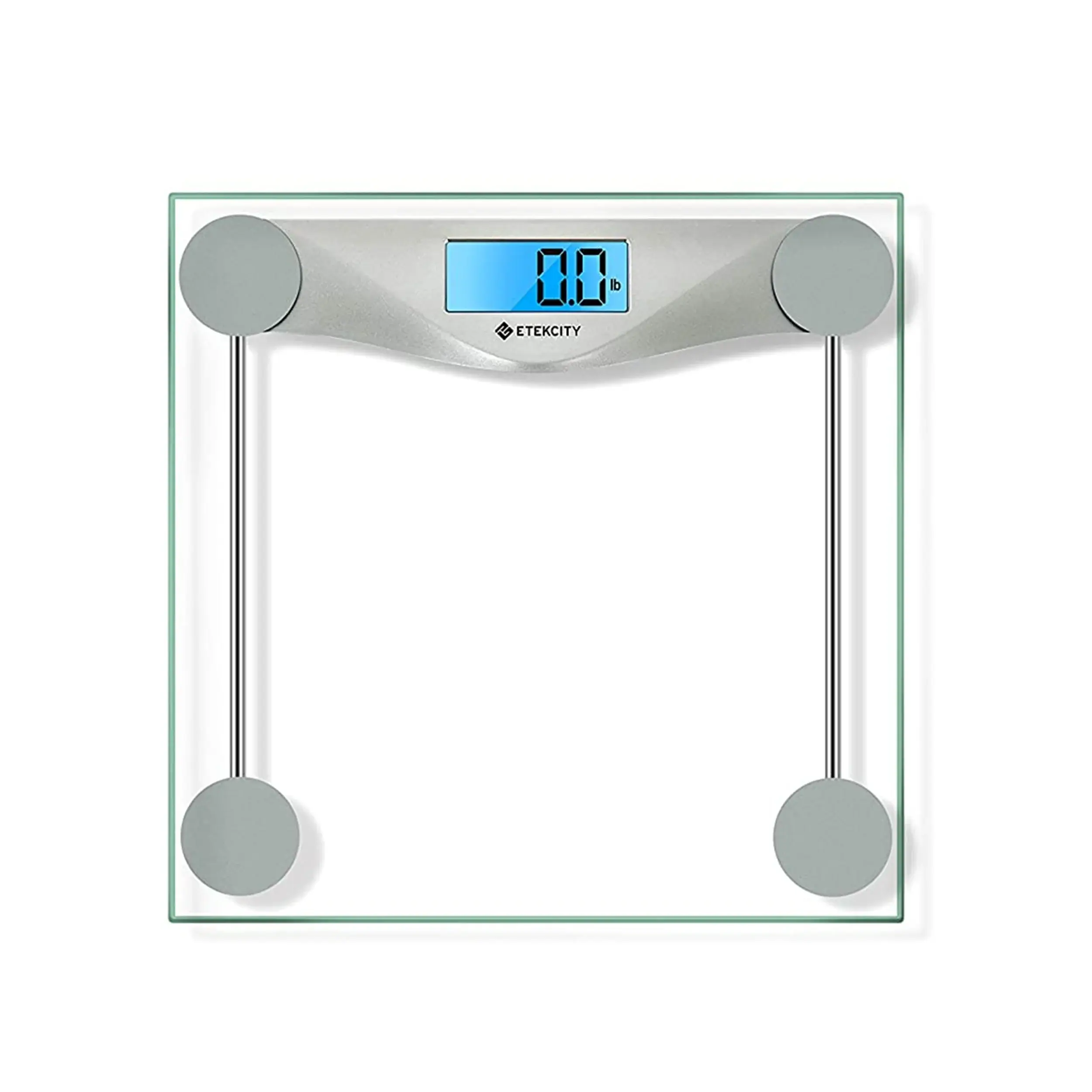 Etekcity Scale for Weight, 400Lb Capacity Bathroom Scale with LCD Display, Silver, EB4074C Etekcity