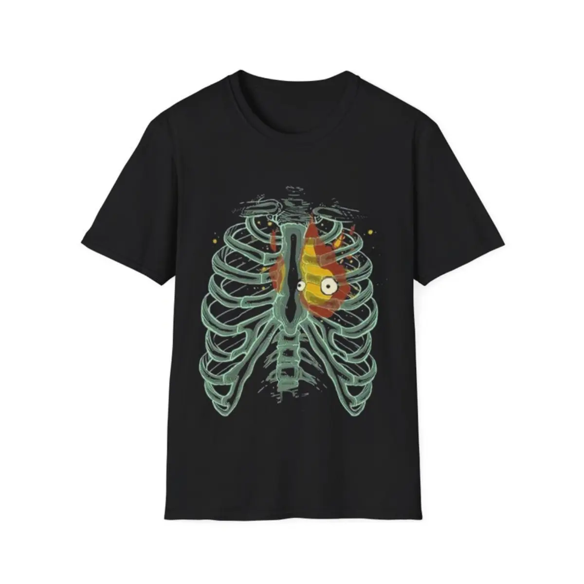 Calcifer A Heart's A Heavy Burden T Shirt, Sophie Quote Shirt, Howl's Moving Castle Shirt