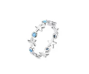 S925 Starfish Ring