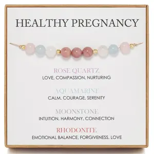 SJ007 Women's Red Wood Grain Stone Bracelet Adjustable Yellow Tiger Eye Amethyst White Moonstone Bracelet