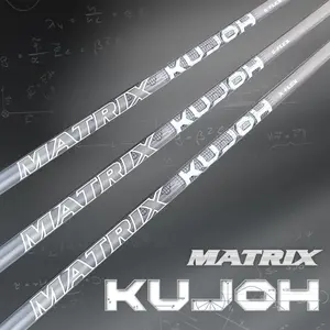 MATRIX KUJOH Gray Carbon Fiber Hybrid Golf Shaft for Enhanced Performance in Golfing with Premium Material and Technology