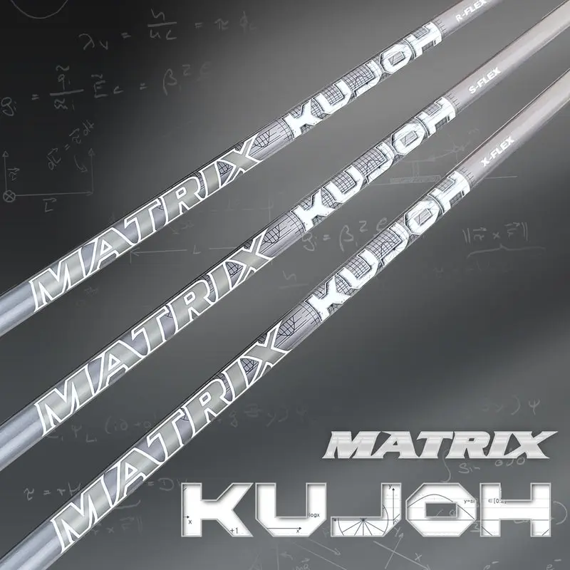 MATRIX KUJOH Gray Carbon Fibre Golf Hybrid Shaft, High Carbon Fiber Construction with Advanced Production Techniques, Exquisite Craftsmanship for Smooth Golf Swing & Stable Stroke, Premium Material for Golfers