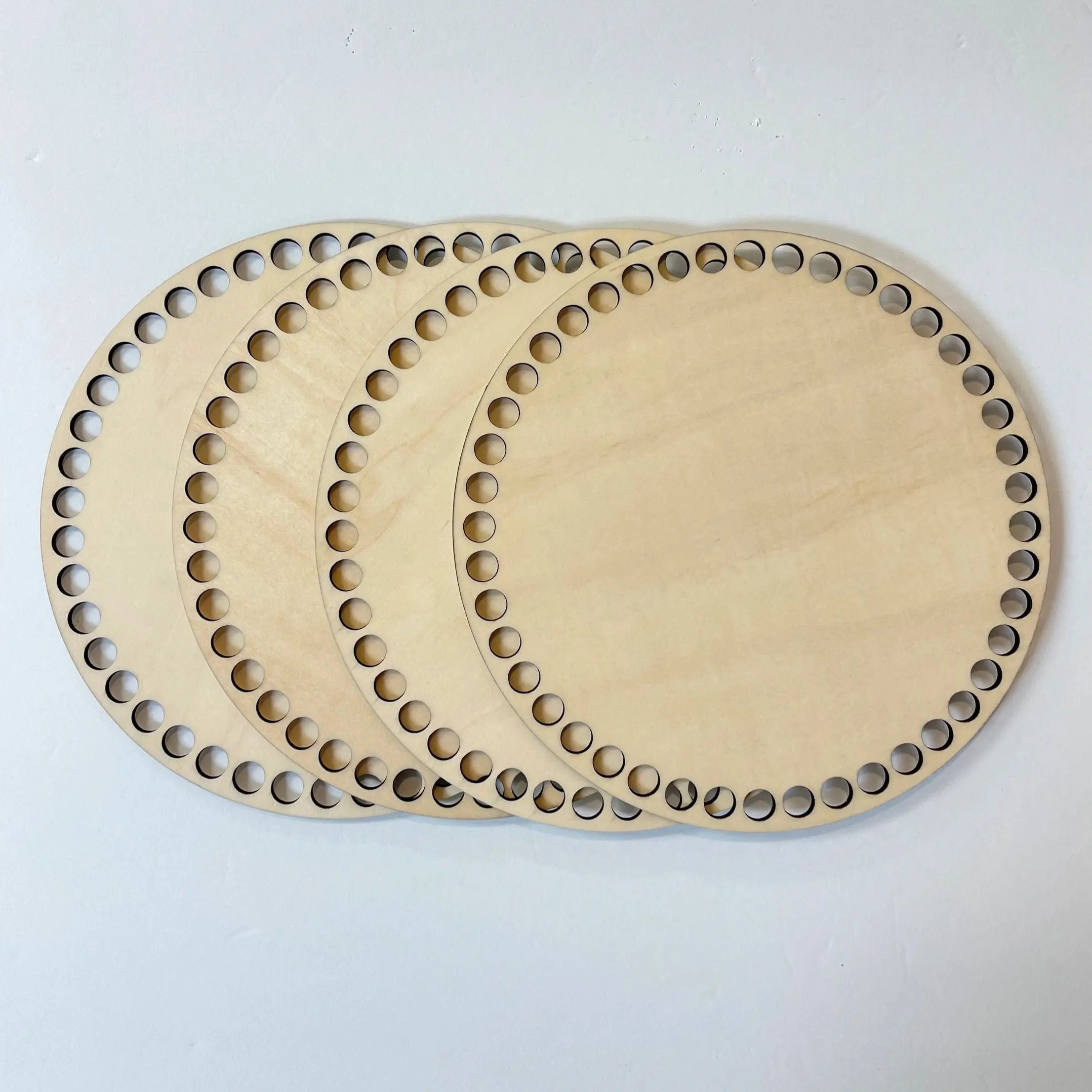 Wooden Base- 8 inches (10mm holes)