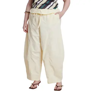 ELOQUII Women's Plus Size Foldover Tie Waist Pant