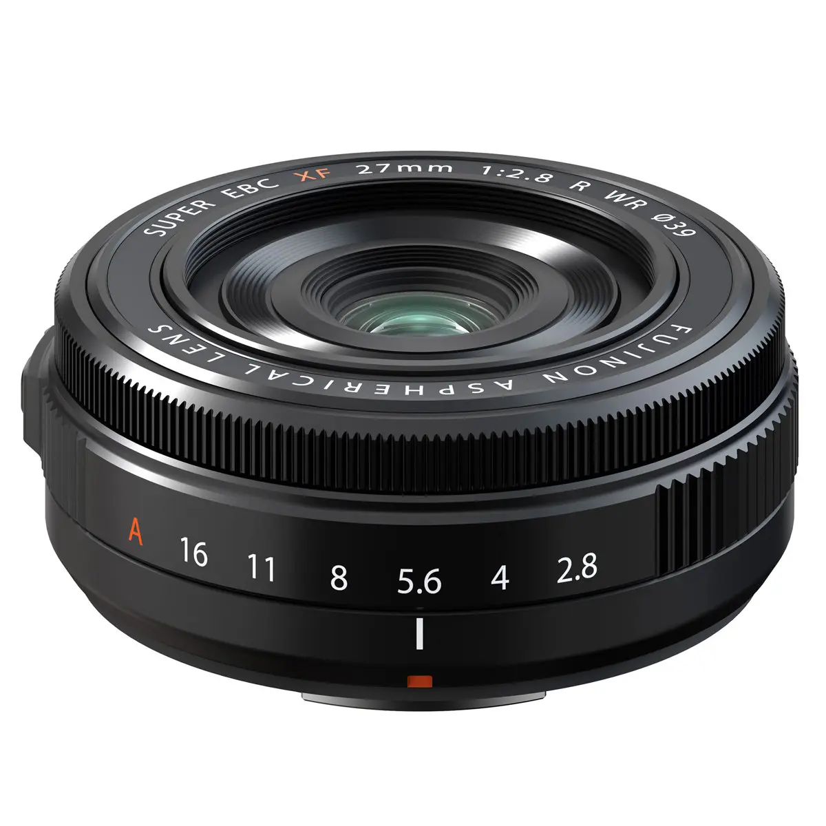 Fujifilm XF 27mm f/2.8 R WR Lens, Black