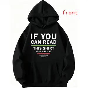 Funny & Retro Long Sleeve Men’s Hoodie – Couples Quality Gift