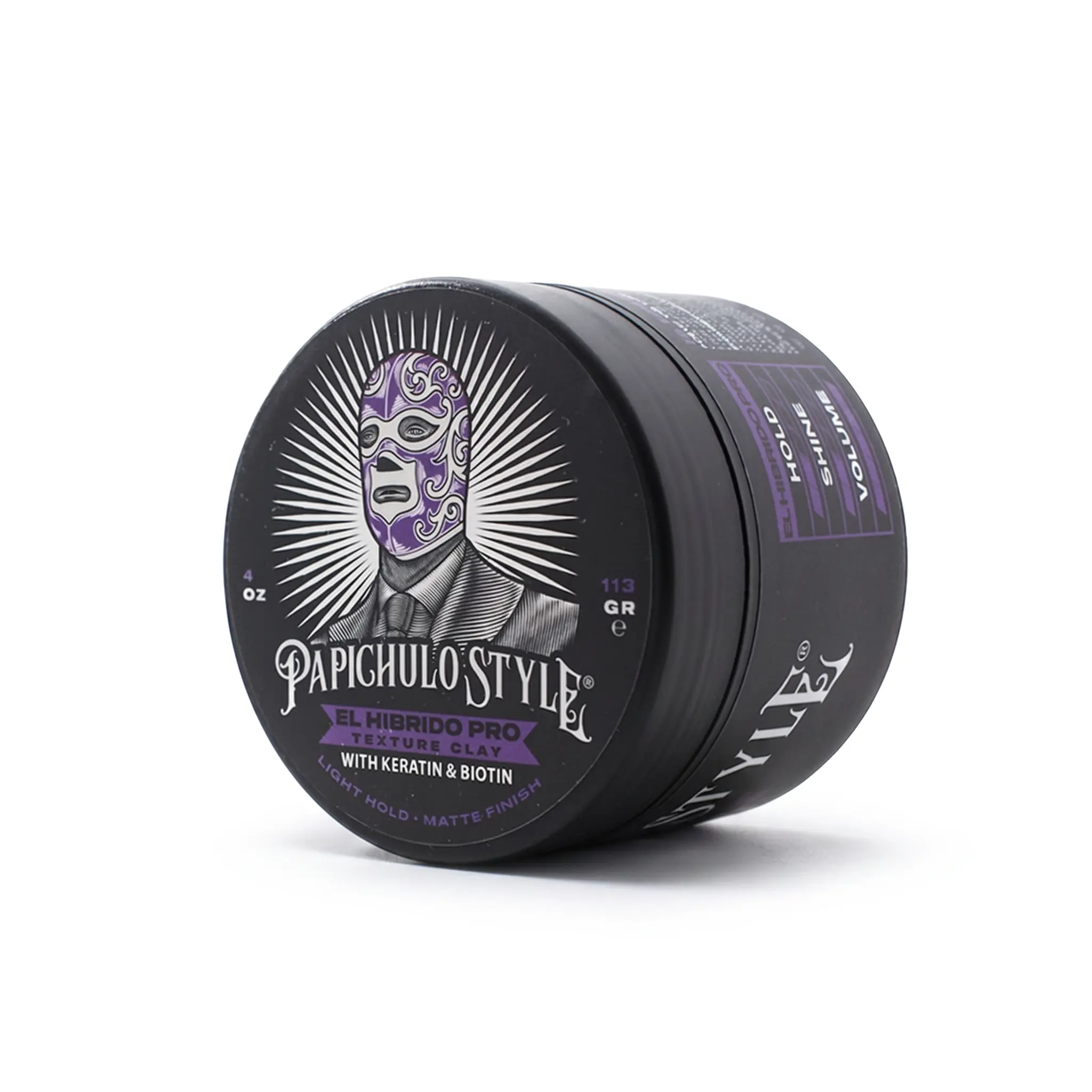 Papichulo Style El Hibrido PRO Gel with Keratin & Biotin for Fine Hair Lightweight Hold Matte Finish Pro-Grade Performance
