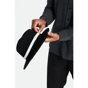 Brixton Adjustable Shield Hat Band - Off White Crocodile