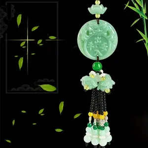 Creative Safety Charms, Gourd-Shaped Hangings - Car Accessories, Interior Decorations for Vehicles