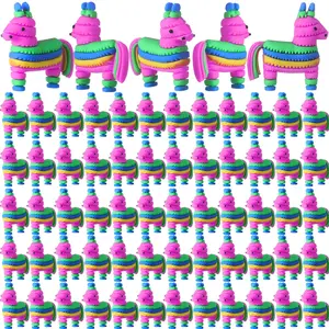 50Pcs Mini Mexican Taco Gnomes Figurines Cute Little Gnomes Ornaments for Summer Party Beach by the Sea Bonfire, Gnomes Statue Decor for Indoor Desktop Garden Yard, Hula Party