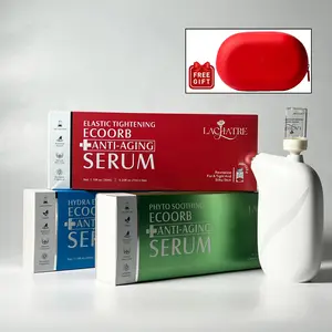 LACHATRE BEAUTY: Home Spa Delux Set Combine with EcoOrb Anti-Aging Serum & Nano-Mist & Lac Nano Case with Niacinamide & Retinol & Centella Asiatica for Elasticity Enhancing Moisturizing Repairing Day and Night-time Skincare Beauty Bundle Kit SummerVibes