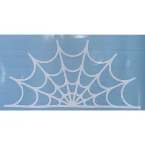 Spider web peeker decal sticker